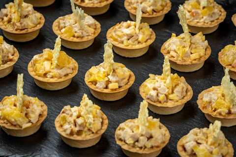 Тарталетка с ананасом, 20 шт.