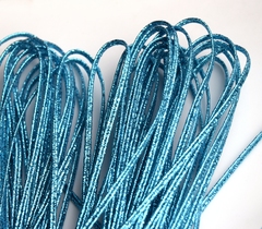 Сутаж белорусский с метанитью бирюзовый 1,9-2 мм
