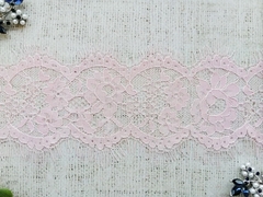 Кружево Французское, ш. 10,5 см, пудровый