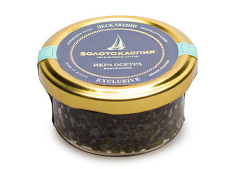 Икра осетровая "Золото Каспия Эксклюзив" классическая, 50г