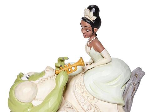 Принцесса и лягушка статуэтка Тиана Disney Traditions
