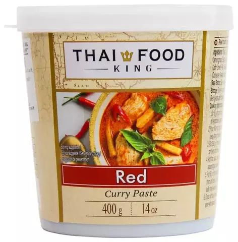 Паста карри красная Thai Food King пл/б, 400 г