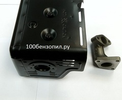 Глушитель для двигателя 188F с патрубком