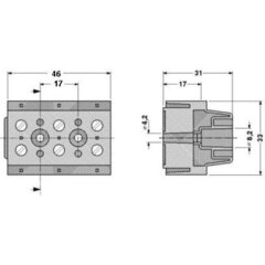 G 10/ 3-Клемма