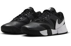 Женские теннисные кроссовки Nike Court Lite 4 Clay- black/white/anthracite