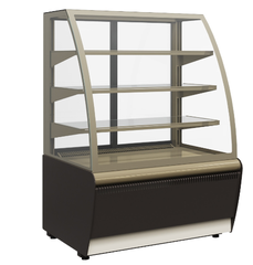Кондитерская витрина CARBOMA ВХСв-1,3д FLANDRIA STANDARD (K70 VV 1,3-1)