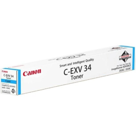 Продажа новых картриджей Canon C-EXV34 Cyan