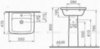 Раковина подвесная 55х47,5 см Vitra Form 300 9602B003-7650