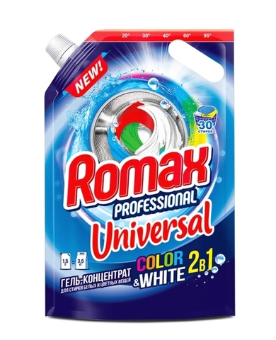 Средство для стирки Universal Дой-пак 1,5кг Фабрика Ромакс