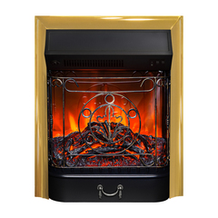 Электрический очаг Real Flame Majestic Lux Brass (без пульта)