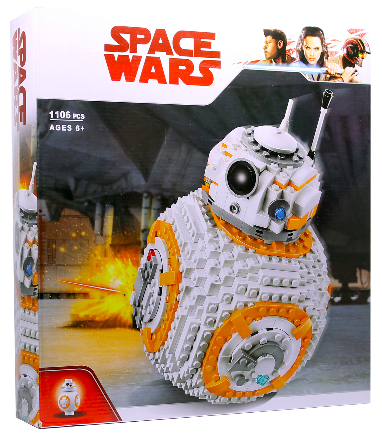 Конструктор Star Wars "Звёздный дроид BB-8", 1106 дет.