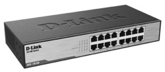 D-link DES-1016D черный