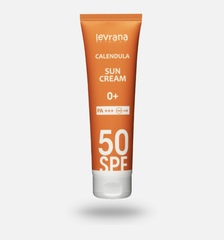 СОЛНЦЕЗАЩИТНЫЙ КРЕМ ДЛЯ ЛИЦА И ТЕЛА 50SPF LEVRANA calendula 50spf 0+