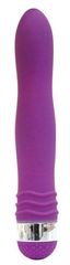 Фиолетовый эргономичный вибратор Sexy Friend - 17,5 см. - 