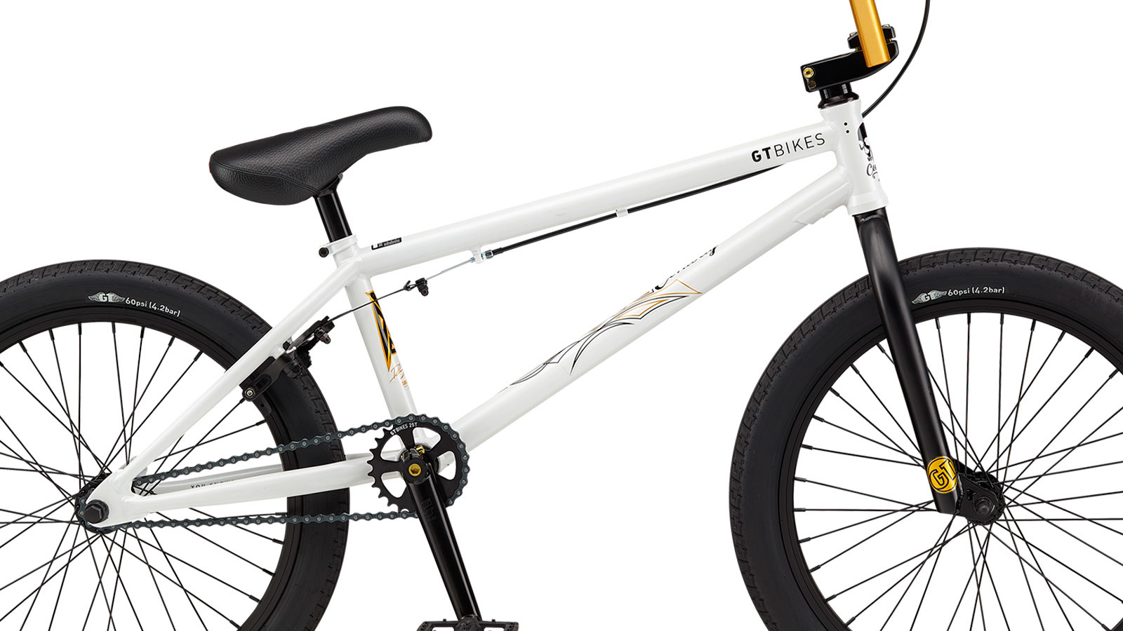 GT CONWAY TEAM 21" Бело-золотой - BMX | iRide shop фото 4