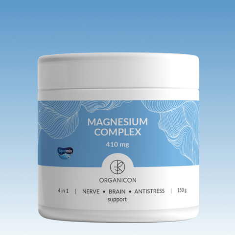 Liposomal Vitamins "MAGNESIUM COMPLEX 4 in 1 комплекс 4 форм магния биоактивный магний Aquamin MG Soluble™   банка, 150 гр