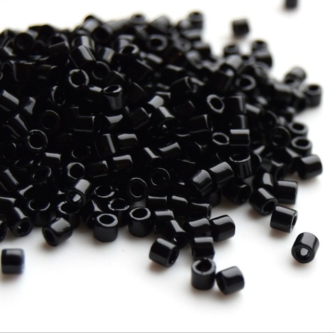 DBM-0010 Бисер цилиндрический Миюки делика 10/0 /Miyuki delica 10/0 Black