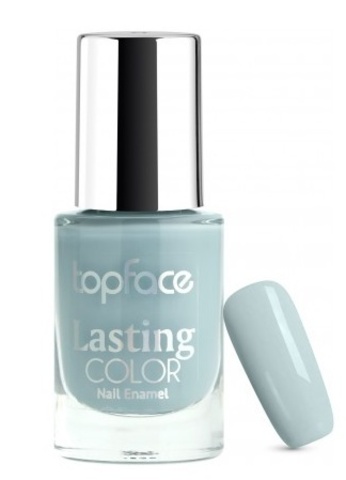 Topface Лак для ногтей Lasting color тон 90, бледно-васильковый - PT104 (9мл)