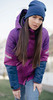 Удлинённая Тёплая Зимняя Куртка Nordski Casual Purple-Iris W