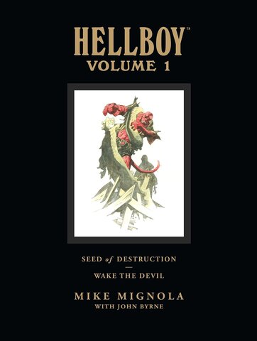 Hellboy Library Edition. Vol 1: Seed of Destruction and Wake the Devil