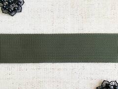 Лента ременная стропа, 21 гр/м, ш. 3,8 см, хаки