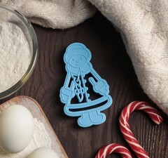 Форма для печенья и пряников «Снегурочка»