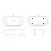 BelBagno BB713-1700-800 Акриловая ванна BelBagno BB713-1700-800