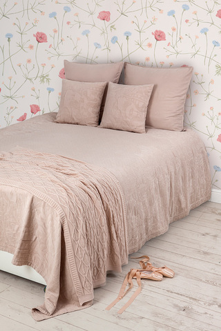 Покрывало 200x220 Luxberry Powder Dream пудровое