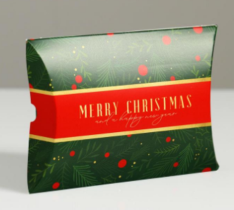 060-0044 Коробка сборная фигурная «Время подарков», 13 × 8 × 2 см