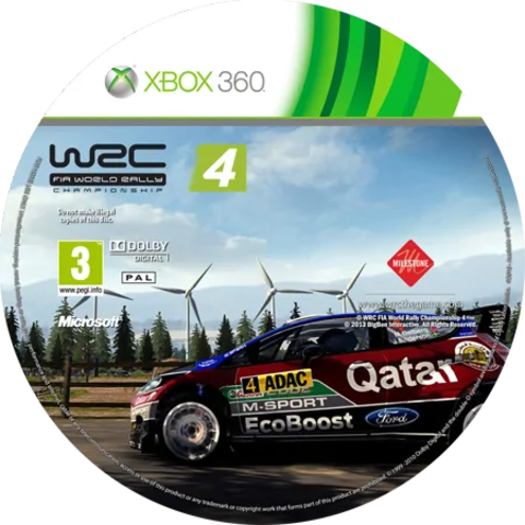 WRC FIA World Rally Championship 4 [Xbox 360]