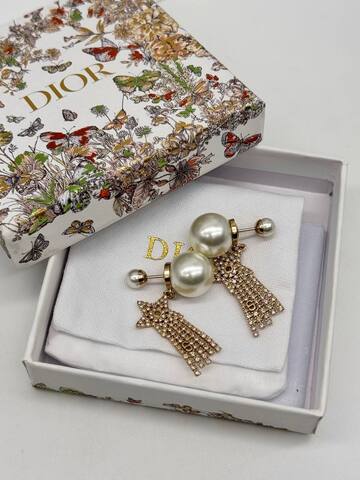 Серьги звезда Dior