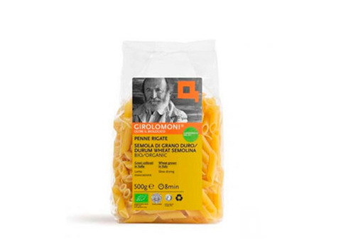 Паста из твердых сортов "Пенне Ригате" Girolomoni, 500г