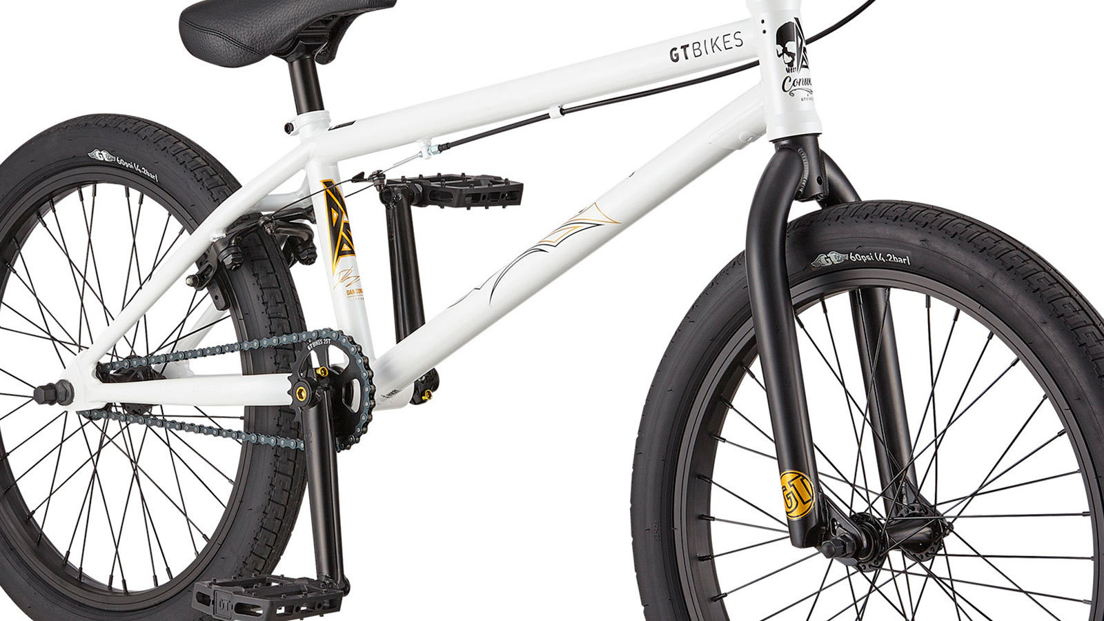 GT CONWAY TEAM 21" Бело-золотой - BMX | iRide shop фото 6