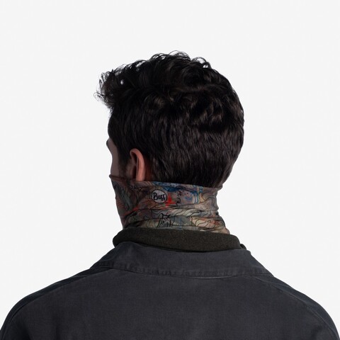 Картинка шарф-труба Buff polar Anawhata Kahki - 4