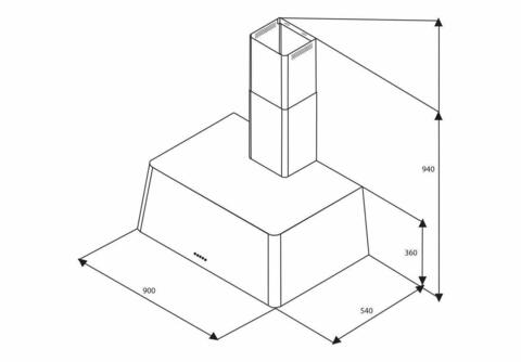 Вытяжка LOFRA RAINBOW 90 BURGUNDY