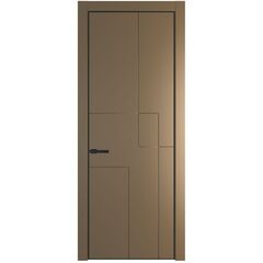 Межкомнатная дверь эмаль Profil Doors 3PA перламутр золото глухая