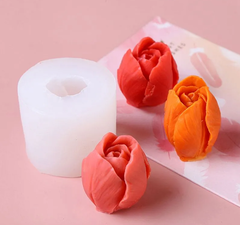 3д молд силиконовый Бутон тюльпана