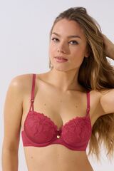 Бюстгальтер с формованными чашками  на косточках LISCA OCEAN 20385_Пряный коралл