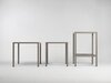Стол пластиковый обеденный Nardi Cube 140x80, тортора