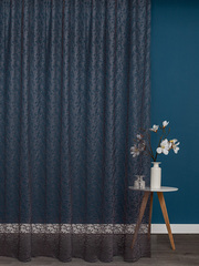 Тюль жаккард, пр-во Турция, ш. 295 см, серый