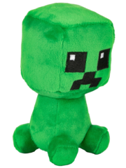 Мягкая игрушка Minecraft Dungeons Mini Crafter Creeper Крипер