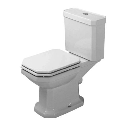 Duravit 1930 Унитаз моноблок, 355х665 мм слив в стену. цвет: белый 227090000