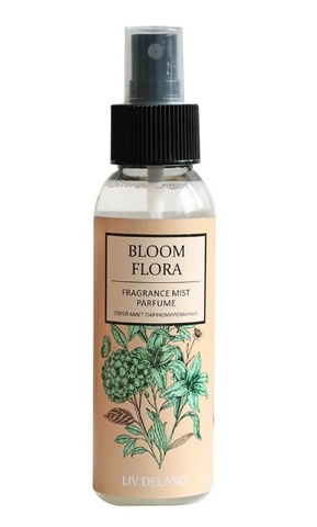 Liv-delano Спрей-мист парфюмированный Bloom Flora 100 мл