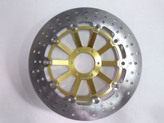 Диск тормозной передний золотой на Honda CB F HORNET 600  2000-2006 г.в.