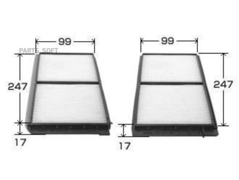 Фильтр салонный VIC  AC-404E