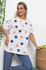 Блуза Тори (белая) Б13519-20М LT Collection