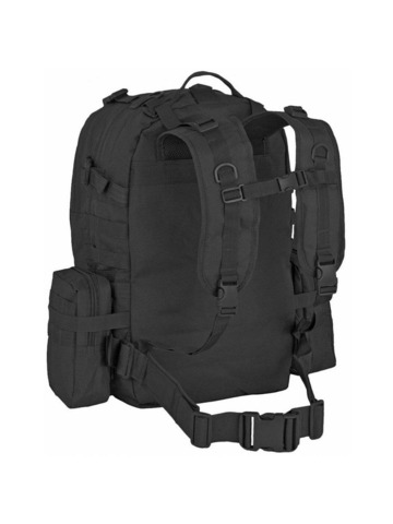 Рюкзак тактический с подсумками 35-50л (черный)