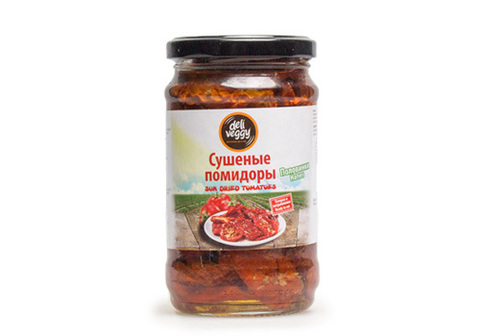Сушенные помидоры половинки Deli Veggy, 285г
