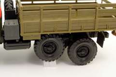 ZIL-131 flatbed truck with awning khaki Elecon Made in USSR 1:43