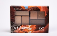 OG-Y6878 Тени для век 6-ти цветные SO HYPER тон 520 BRONZE